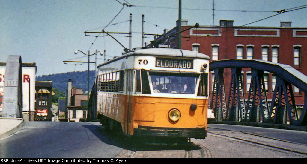 Altoona & Logan Valley #70, c. 1953